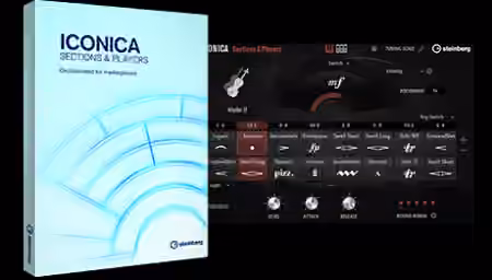 Steinberg Iconica Sections and Players [Halion] [WiN] - Sample Pack Artwork