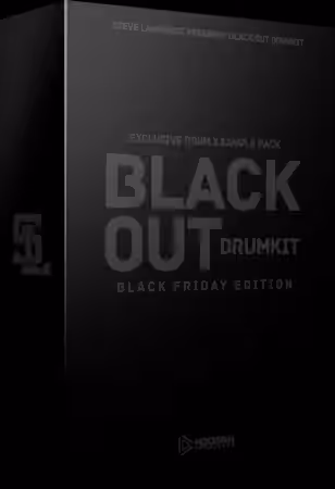 Steve Lawrence Black Out Drumkit [WAV] - Sample Pack Artwork