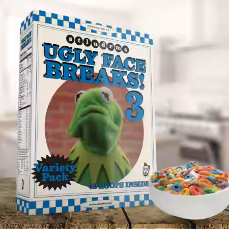 STLNDRMS Ugly Face Breaks Vol.3 [WAV] - Sample Pack Artwork