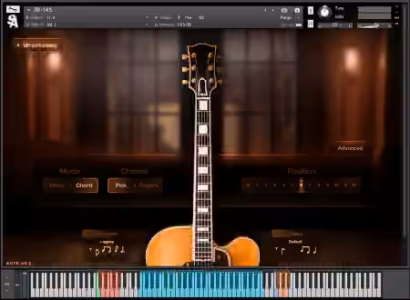 Straight Ahead Samples JB-145: Archtop Guitar v1.4 [KONTAKT] - Sample Pack Artwork
