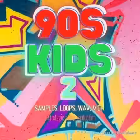 Strategic Audio 90s Kids 2 [WAV] - Sample Pack Artwork