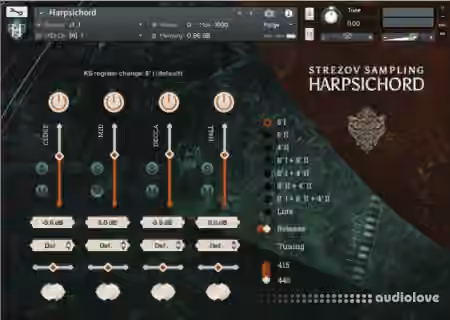 Strezov Sampling Harpsichord [KONTAKT] - Sample Pack Artwork