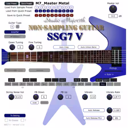 Studio Major7th SSG7 V v1.5.0 [WiN] - Sample Pack Artwork