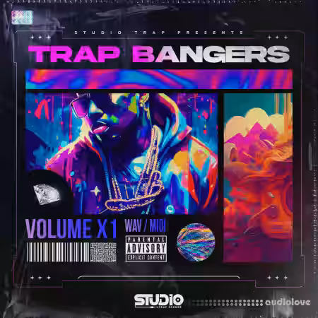 Studio Trap Trap Bangers [WAV, MiDi] - Sample Pack Artwork