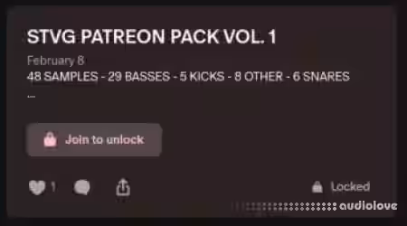 STVG Patreon Pack Vol.1 [WAV] - Sample Pack Artwork