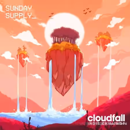 Sunday Supply Cloudfall - Indie Chill Hop [WAV] - Sample Pack Artwork