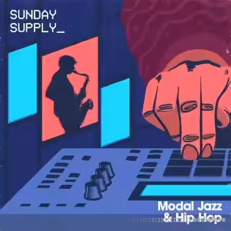 Sunday Supply Modal Jazz and Hip Hop [WAV] - Sample Pack Artwork
