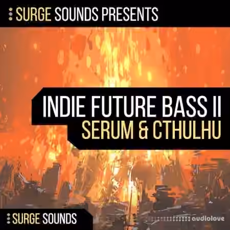 Surge Sounds Indie Future Bass II [WAV, MiDi, Synth Presets] - Sample Pack Artwork