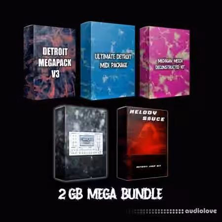 swizzyrunnit Detroit Bundle 2 [WAV, MiDi, Synth Presets] - Sample Pack Artwork