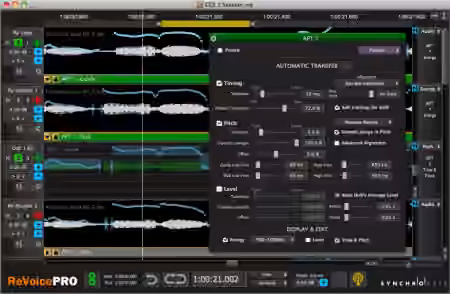 Synchro Arts Revoice Pro v4.2.1.2 /  v1.0.0 Build 68 [WiN, MacOSX] - Sample Pack Artwork