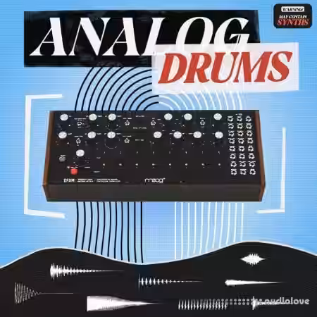 Synth Palace Analog Drums [WAV] - Sample Pack Artwork
