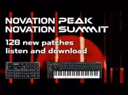 Synth Patches Novation Peak and Summit Patches The Peaks [Synth Presets] - Sample Pack Artwork