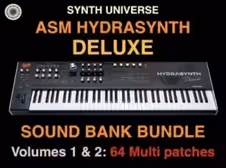 Synth Universe Hydrasynth Deluxe Sound Banks Vol.1 and 2 Bundle [Synth Presets]