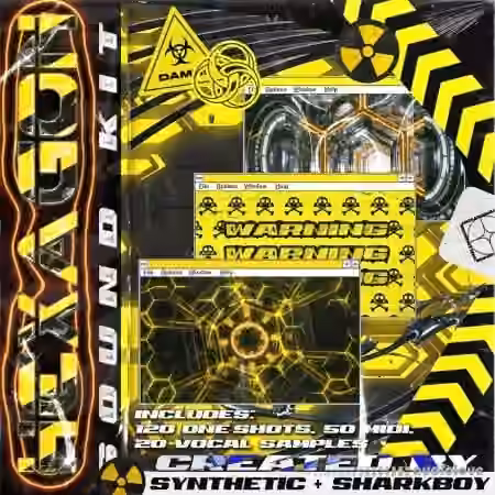 Synthetic and Sharkboy Hexagon Sample Pack [WAV, MiDi] - Sample Pack Artwork