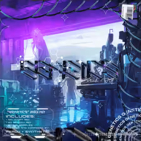 Synthetic Genetics Hi-Hat + Melody Midi Sound Kit [WAV, MiDi] - Sample Pack Artwork