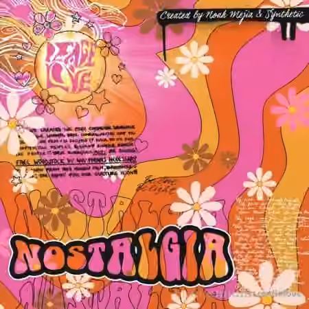 Synthetic & Noah Mejia Nostalgia One Shot Kit [WAV, MiDi, Synth Presets] - Sample Pack Artwork