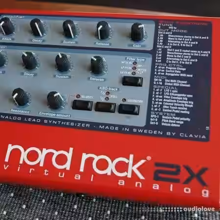 Synthetic Samples Clavia Nord 2X [MULTiFORMAT] - Sample Pack Artwork