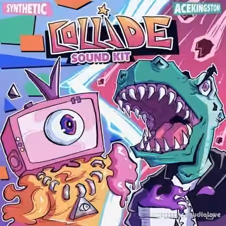 Synthetic x Acekingston Collide Sound Kit One Shot Kit Edition [WAV, MiDi] - Sample Pack Artwork