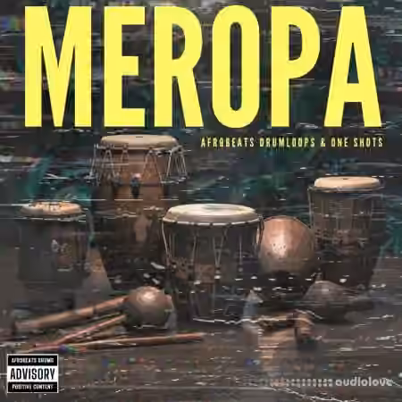 T-kid The Producer MEROPA - Afrobeats Drumloops and One Shots [WAV] - Sample Pack Artwork