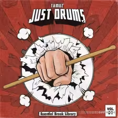 Tamuz Just Drums Vol.1 [WAV] - Sample Pack Artwork