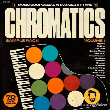 Tane Chromatics Jazz Fusion Inspired Samples [WAV] - Sample Pack Artwork