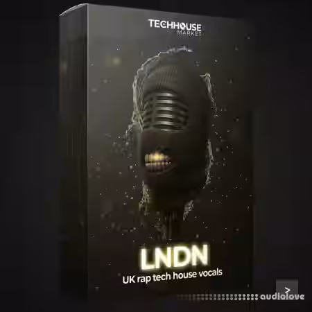 Tech House Market LNDN Tech House Vocal Sample Pack [WAV, MiDi] - Sample Pack Artwork