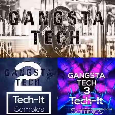 Tech It Samples Gangsta Tech Bundle [WAV, MiDi] - Sample Pack Artwork