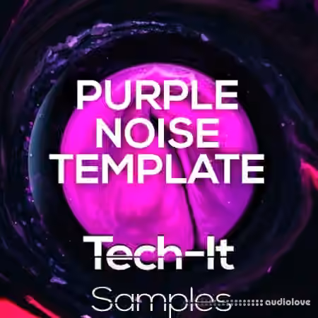 Tech It Samples Purple Noise Tech House Template: FL Studio [DAW Templates] - Sample Pack Artwork