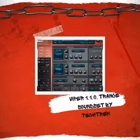 TechTrek Viper 1.1.0 Trance Soundset [Synth Presets] - Sample Pack Artwork
