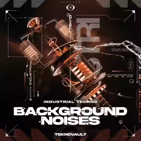 Teknovault Industrial Techno Background Noises Vol.1 [WAV] - Sample Pack Artwork