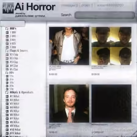 Tenoji Ai_Horror Stash Kit [WAV, Synth Presets] - Sample Pack Artwork