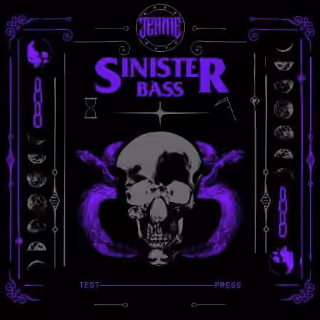 Test Press JEANIE Sinister Bass [WAV, MiDi, Synth Presets] - Sample Pack Artwork