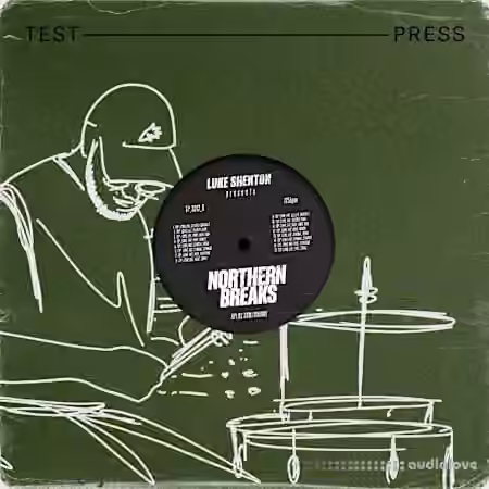 Test Press Luke Shenton Northern Breaks [WAV] - Sample Pack Artwork