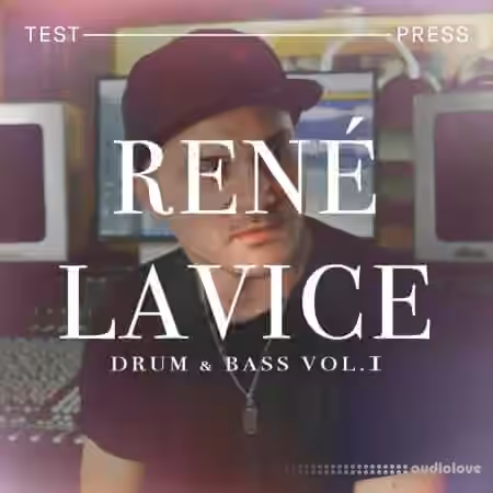 Test Press René LaVice: Drum and Bass Vol.1 [WAV, Synth Presets] - Sample Pack Artwork