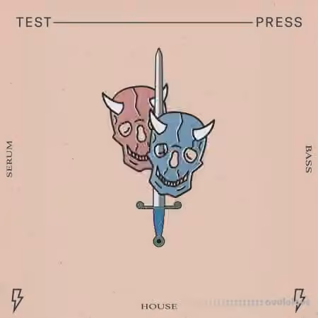 Test Press Serum Bass House [MiDi, Synth Presets] - Sample Pack Artwork