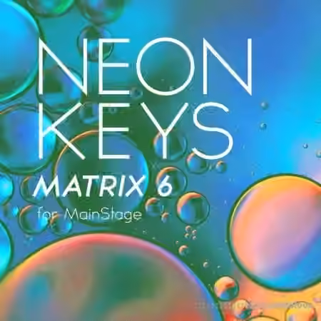 That Worship Sound NEON KEYS Matrix 6 for MainStage [Synth Presets] - Sample Pack Artwork