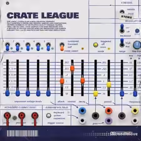 The Crate League OSC Oscillation [WAV] - Sample Pack Artwork