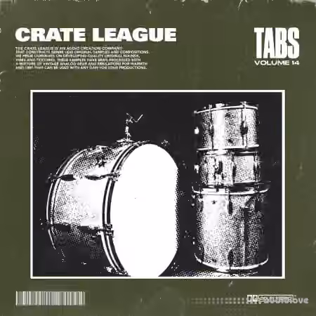 The Crate League Tabs Vol.14 [WAV] - Sample Pack Artwork