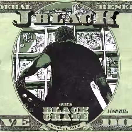 The Crate League The Black Crate Sample Pack (Compositions and Stems) [WAV] - Sample Pack Artwork