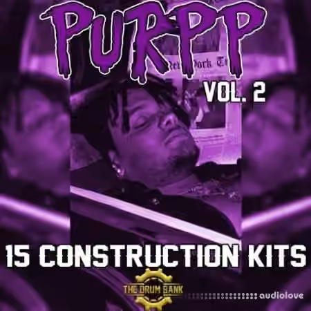 The Drum Bank Purpp Volume 2 [WAV, MiDi] - Sample Pack Artwork