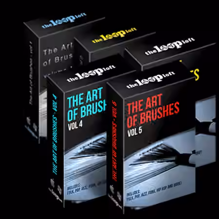 The Loop Loft Bundle of Brushes [WAV, AiFF, REX, Stylus RMX, ReFill] - Sample Pack Artwork