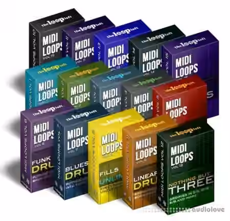The Loop Loft Midi Drum Loop Bundle [WAV, MiDi] - Sample Pack Artwork