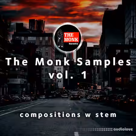The Monk Beats The Monk Samples Vol.1 (compositions w stems) [WAV] - Sample Pack Artwork