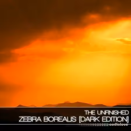 The Unfinished Zebra Borealis Dark Edition [Synth Presets] - Sample Pack Artwork