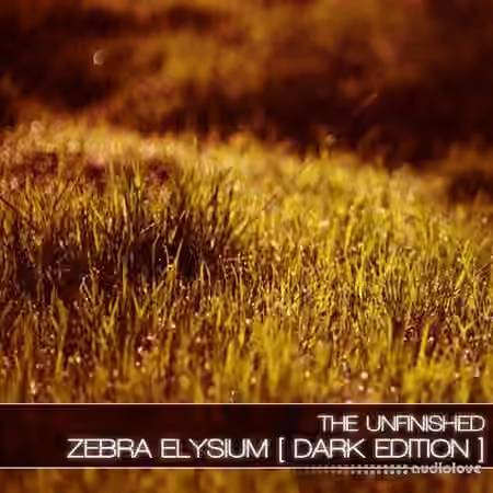 The Unfinished Zebra Elysium Dark Edition [Synth Presets] - Sample Pack Artwork