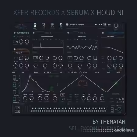 Thenatan Xfer Records Houdini - Sample Pack Artwork