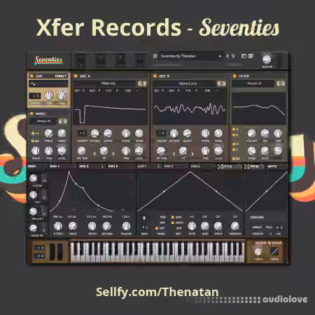 Thenatan Xfer Records Seventies - Sample Pack Artwork