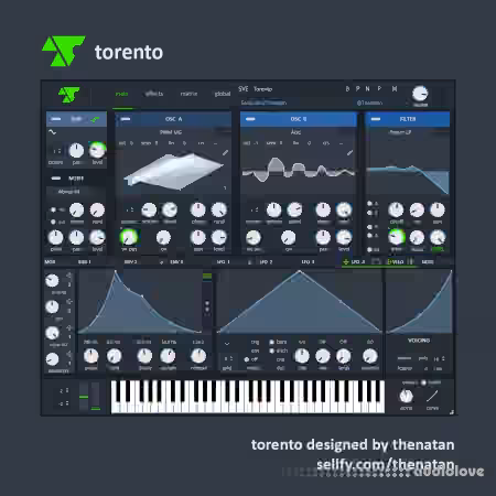 Thenatan Xfer Records Torento - Sample Pack Artwork