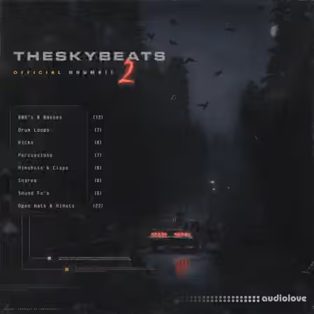 Theskybeats Official Drumkit 2 [WAV] - Sample Pack Artwork