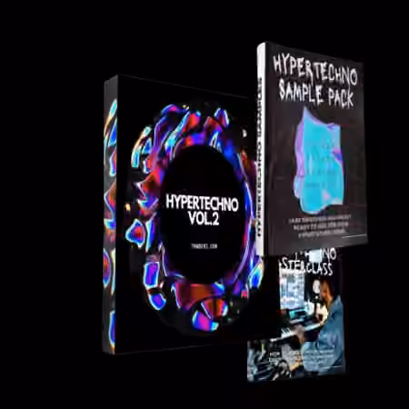 THNDERZ Hypertechno Sample Pack! Hypertechno Vol.1-2 [WAV, MiDi, Synth Presets, TUTORiAL] - Sample Pack Artwork